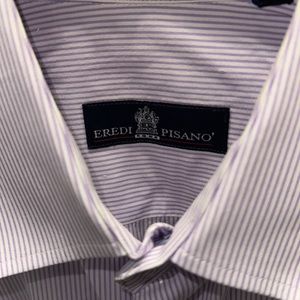 Eredi Pisano - Men’s Dress Shirt - Size 15.5 - Purple - Great Condition